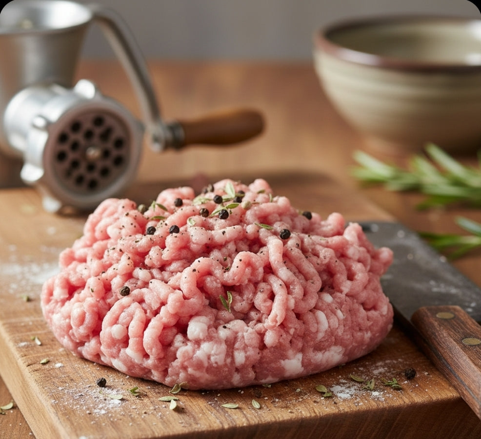 Домашна свинска кайма от Етно селище Долене