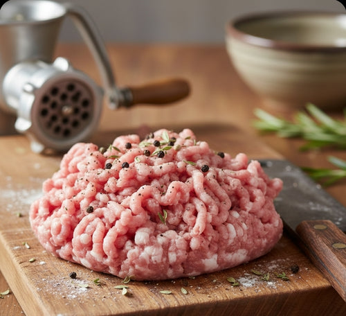 Домашна свинска кайма от Етно селище Долене