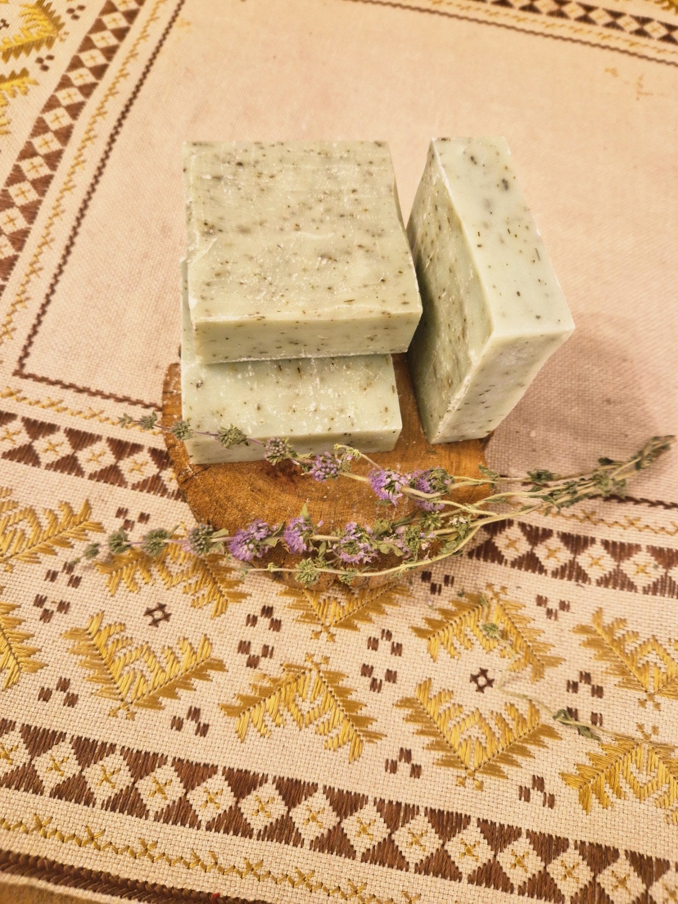 Домашен сапун с мента