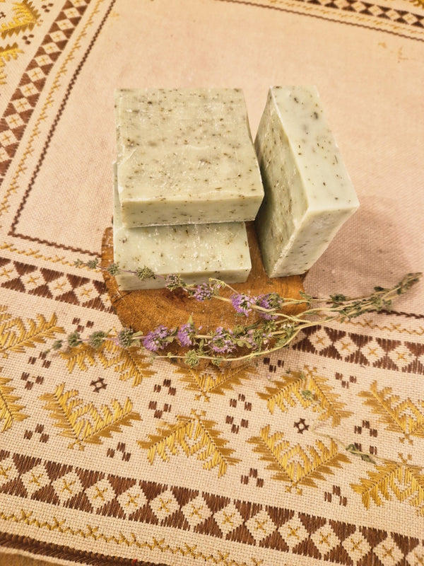 Домашен сапун с мента