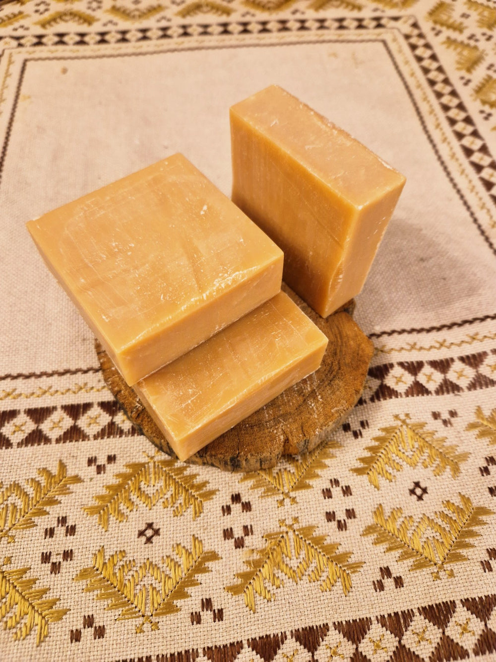 Домашен сапун с портокал, зелен чай и канела